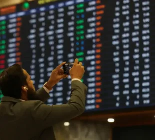 نیا سال پہلا دن ؛ اسٹاک ایکسچینج میں مثبت آغاز