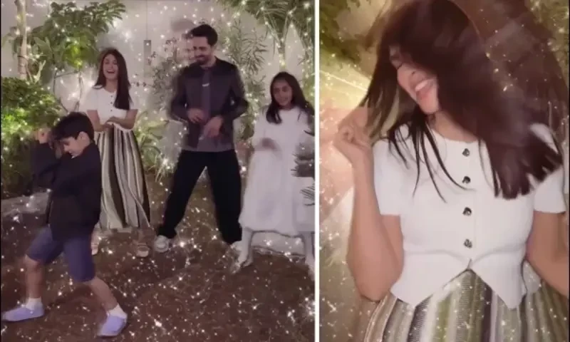 عائزہ خان کی ڈانس ویڈیو نے دھوم مچادی