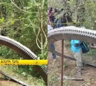 وہ گاؤں جہاں 500 کلو خلائی کباڑآگرا 2 وہ گاؤں جہاں 500 کلو خلائی کباڑآگرا