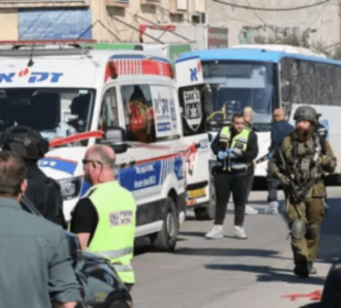 اسرائیلی گاڑیوں پر حملہ، 3 اسرائیلی ہلاک 8 زخمی 10 اسرائیلی گاڑیوں پر حملہ، 3 اسرائیلی ہلاک 8 زخمی