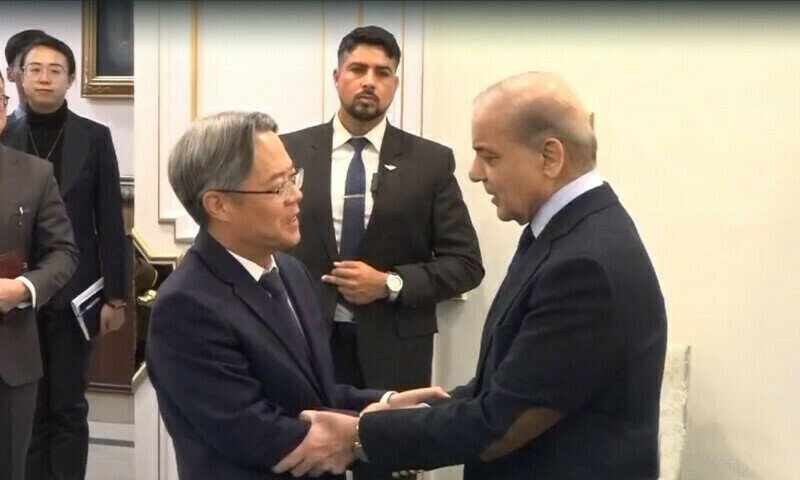 وزیراعظم شہبازشریف سےچینی سفیر کی ملاقات