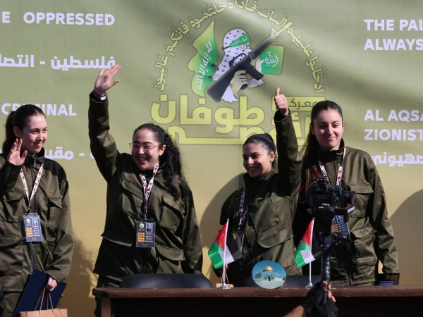 حماس نے 4 اسرائیلی خواتین فوجی یرغمالیوں کورہاکردیا