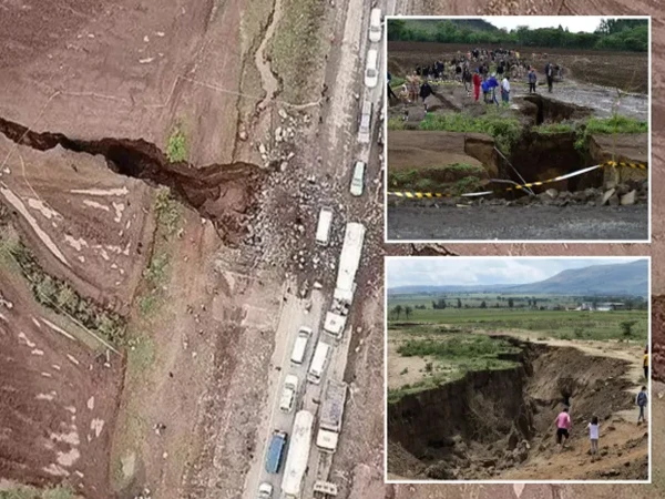 افریقہ کو دوحصوں میں تقسیم کرنےوالی دراڑ تیزی سےبڑھنےلگی