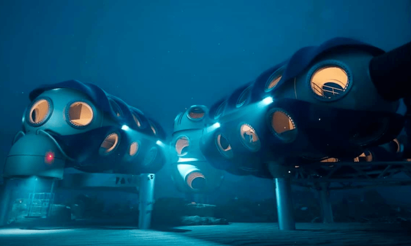 انسانوں کوسمندر کے نیچےبسانے کےلئے ’زیر آب بیس‘ کی تیاری