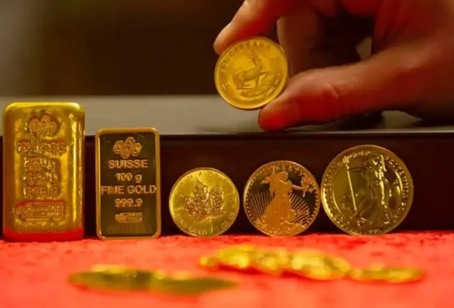 سونےکی قیمتوں میں نمایاں کمی ریکارڈ