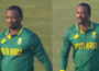 افریقی ٹیم کےکوچ فیلڈنگ کرنےمیں خودمیدان میں آگئے