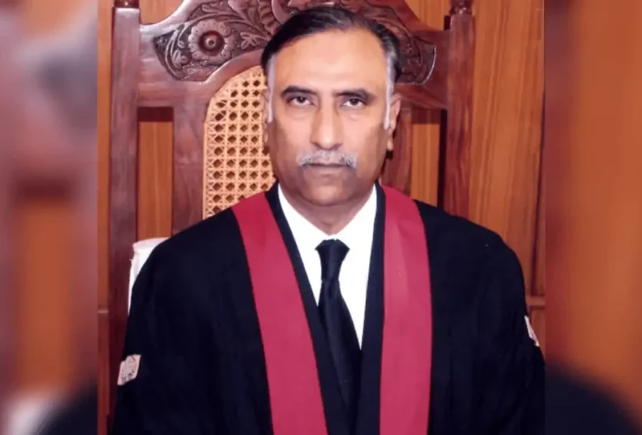 جسٹس سرفراز ڈوگرنےقائم مقام چیف جسٹس کاعہدہ سنبھال لیا