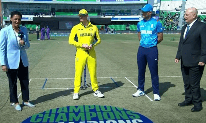 آسٹریلیا نے انگلینڈ کےخلاف ٹاس جیت کر فیلڈنگ کافیصلہ کرلیا