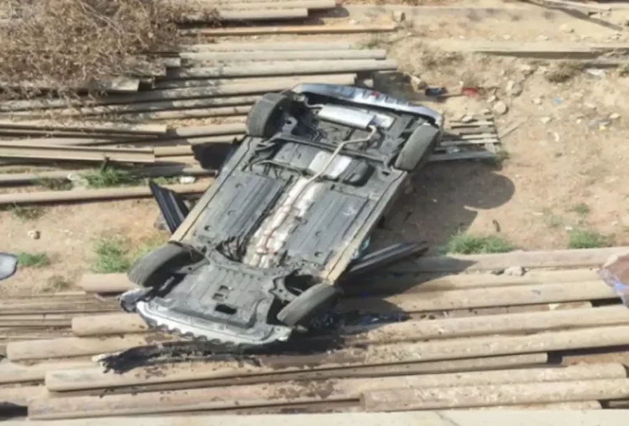 تیز رفتار ٹریلر نےصنعتکار باپ بیٹے کومار ڈالا