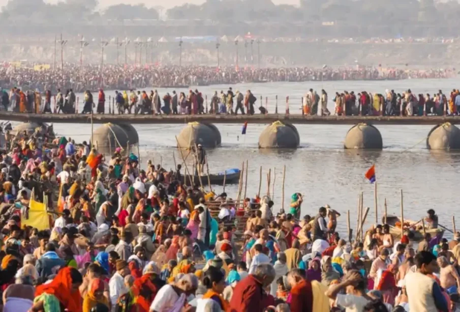 مہاکبھ میلےنےتاریخی ریکارڈ قائم کرڈالا