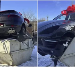 ڈوبتی شادی بچانےکی کوشش ناکام ، شوہر نےنئی گاڑی تباہ کردی