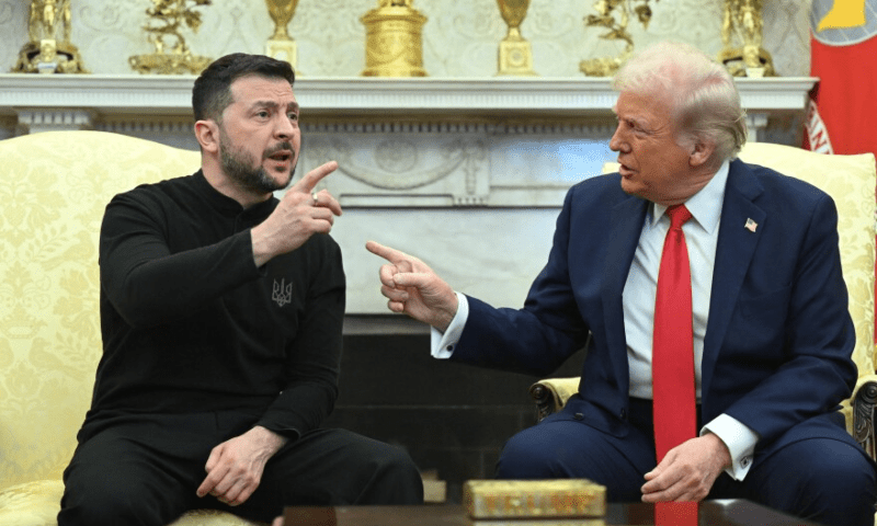 اہم ملاقات میں گھریلوکپڑےکیوں پہنے؟ زیلنسکی کامعنی خیزجواب