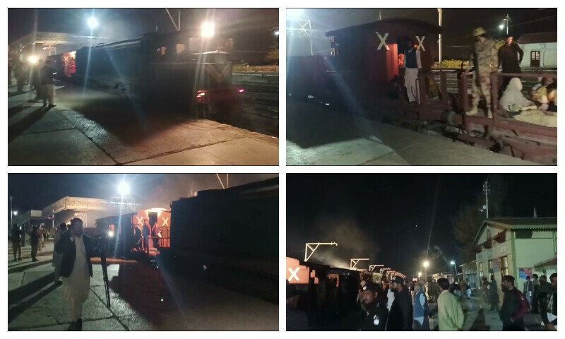 جعفرایکسپریس حملہ ؛ خودکش بمباربھی یرغمالیوں کےساتھ موجود