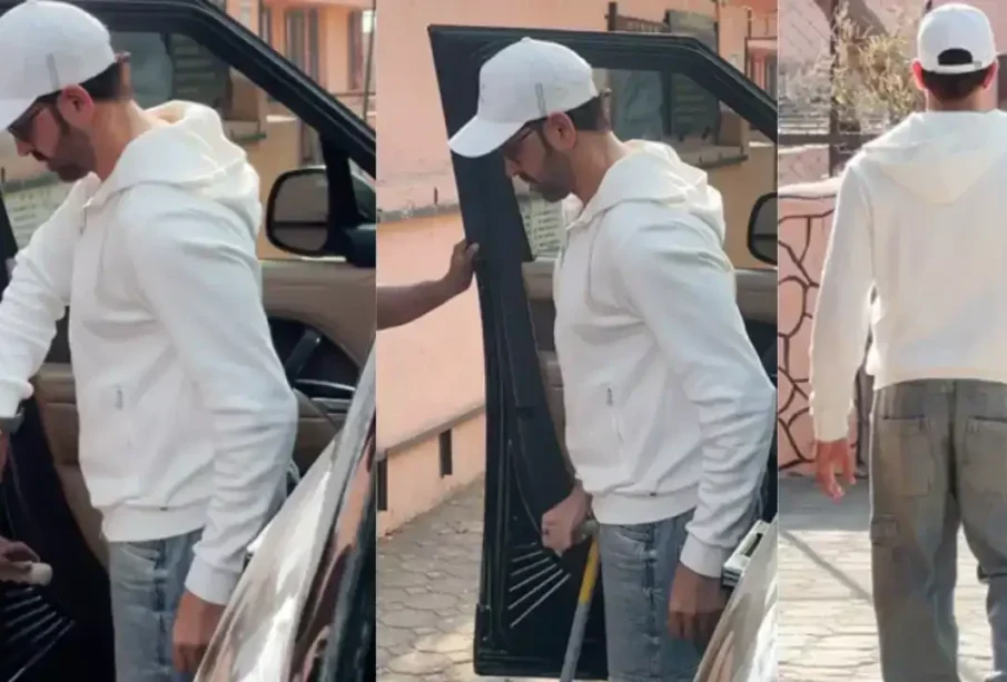 ہریتک روشن لاٹھی پکڑکرچلنےپرمجبور ، مداح پریشان