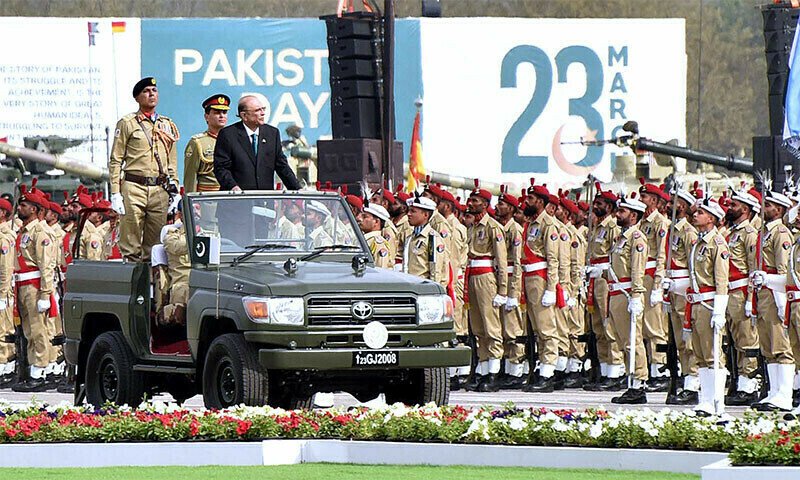 یوم پاکستان پریڈروایتی جوش وجذبےسےمنانےکااعلان