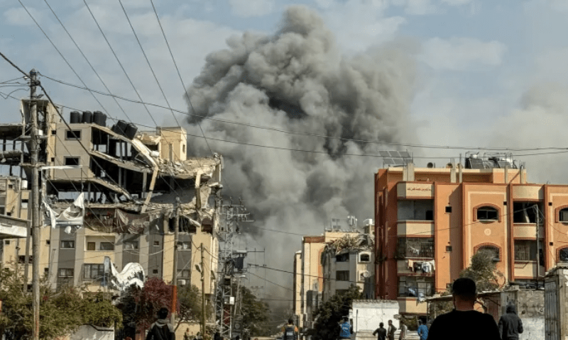 نیتن یاھونےغزہ پر پھر آگ برسادی 1 نیتن یاھونےغزہ پر پھر آگ برسادی