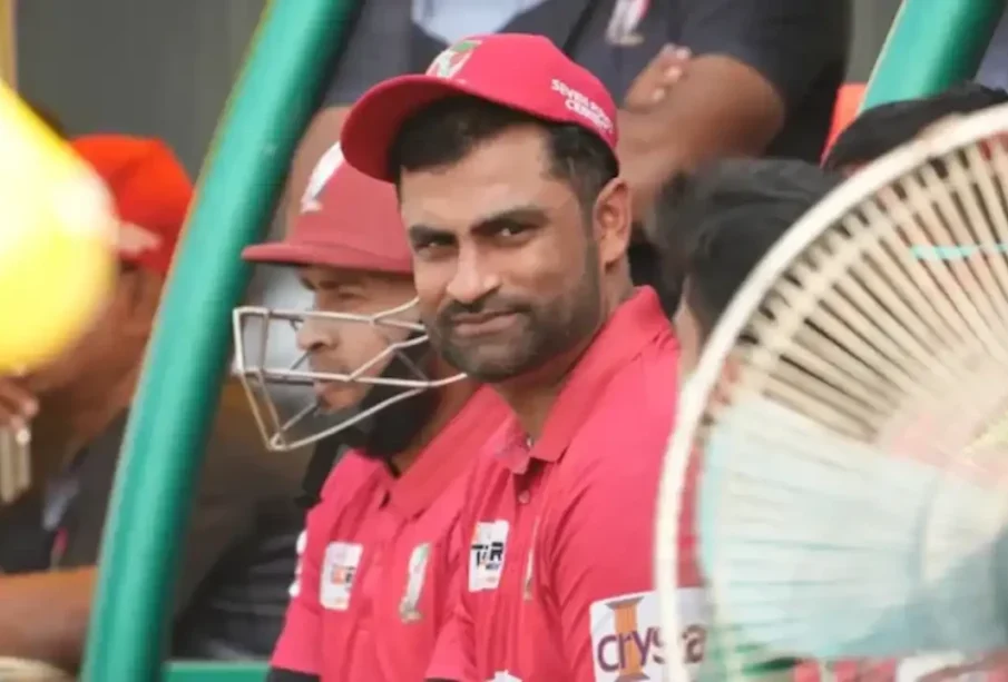 سینےمیں درد کی وجہ سےتمیم اقبال اسپتال میں داخل