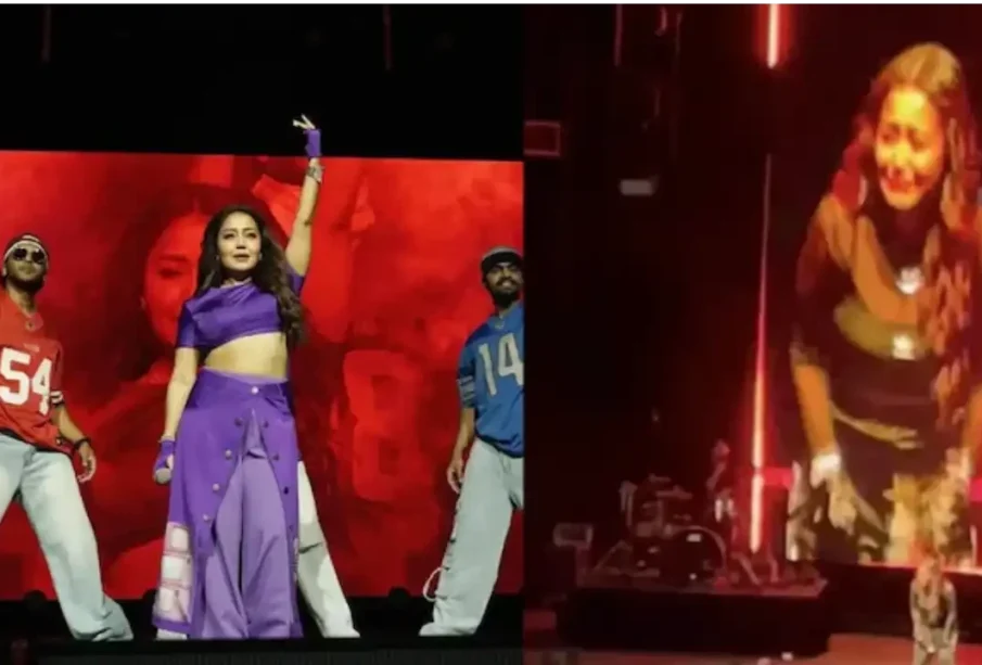 نیہا ککڑ کنسرٹ کےدوران اسٹیج پر پھوٹ پھوٹ کرروپڑی