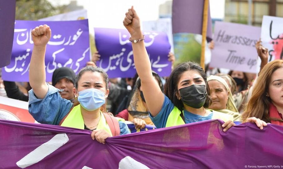 عورت مارچ کاڈی چوک تک ریلی کااعلان