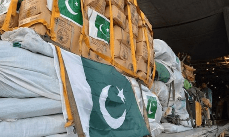 پاکستانی امداد میانمار کےلیےروانہ ہوگئی