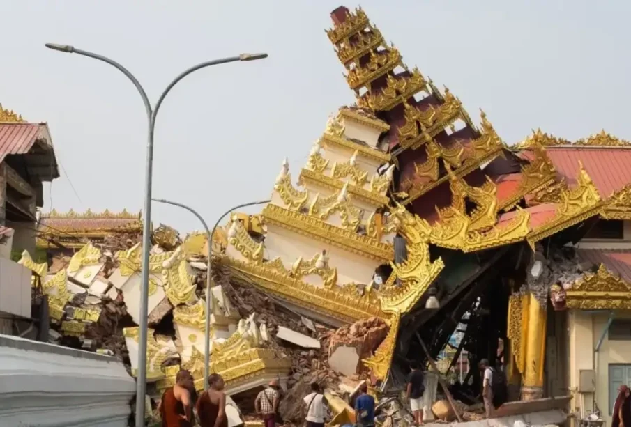 میانمارمیں ایک اورشدیدزلزلہ ، آفٹرشاکس کاسلسلہ جاری 1 میانمارمیں ایک اورشدیدزلزلہ ، آفٹرشاکس کاسلسلہ جاری