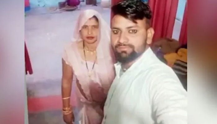 خاتون اپنےہونےوالے داماد کےساتھ بھاگ گئی