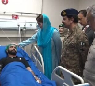 وزیر اعلیٰ پنجاب سی ایم ایچ پہنچ گئیں