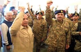 آرمی چیف اور وزیراعظم کا فرنٹ لائنز کا دورہ