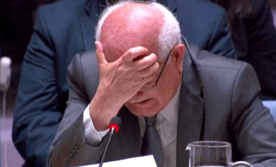 غزہ میں بچوں کی قتل عام پر فلسطینی سفیر اشکبار