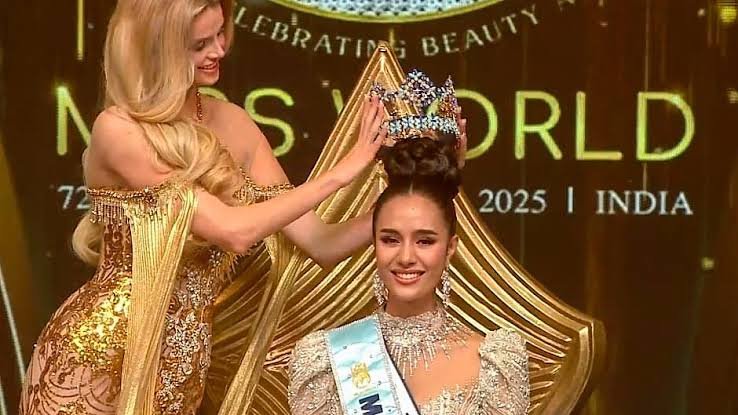 تھائی لینڈ کی حسینہ نے مس ورلڈ کا مقابلہ جیت لیا