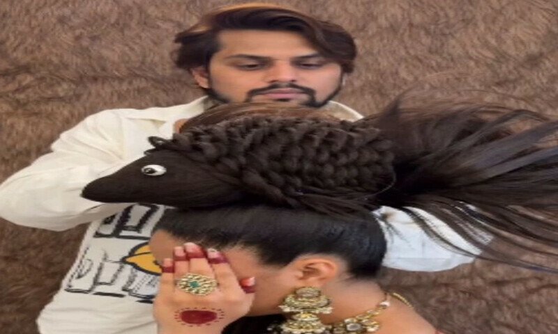 دلہن کا فش ہئیر اسٹائل سوشل میڈیا پر وائرل 1 دلہن کا فش ہئیر اسٹائل سوشل میڈیا پر وائرل