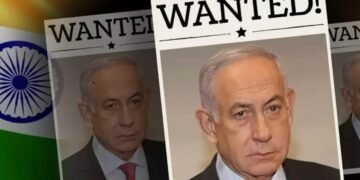 انڈیا میں نیتن یاہو کے خلاف پوسٹر لگ گئے