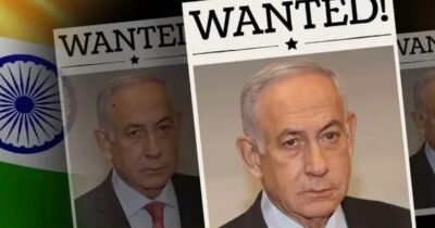 انڈیا میں نیتن یاہو کے خلاف پوسٹر لگ گئے 4 انڈیا میں نیتن یاہو کے خلاف پوسٹر لگ گئے