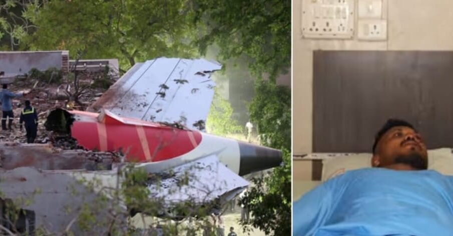 بھارتی طیارہ کیسے تباہ ہوا ؟ بچ جانے والے مسافر نے بتا دیا 1 بھارتی طیارہ کیسے تباہ ہوا ؟ بچ جانے والے مسافر نے بتا دیا