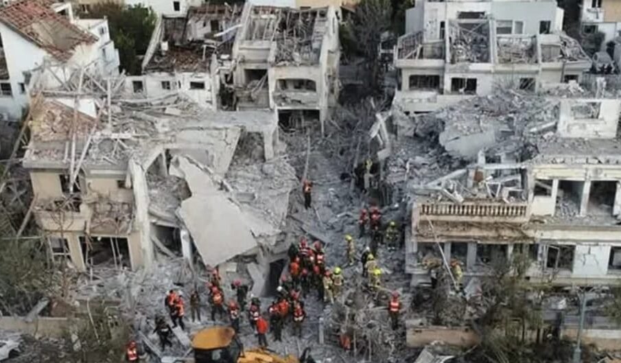 ایرانی حملے میں اسرائیلی فوجی ہیڈ کوارٹر تباہ