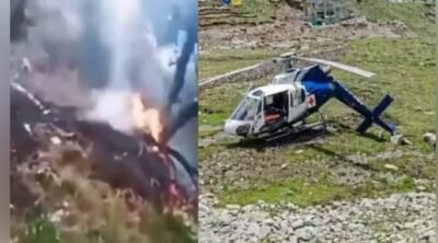 انڈیا میں ایک اور جہاز گر کر تباہ 7 انڈیا میں ایک اور جہاز گر کر تباہ