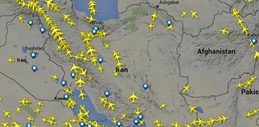 ایران کی فضائی حدود کی بندش میں توسیع 1 ایران کی فضائی حدود کی بندش میں توسیع