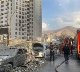 اسرائیل کا ایران کے شہر تہران پر حملہ