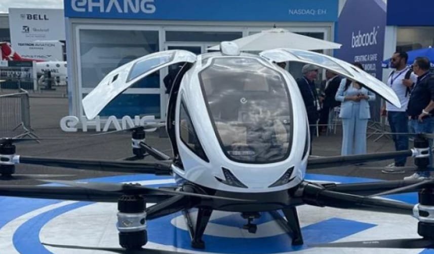 بغیر پائلٹ کے جدید ترین ائیر ٹیکسی متعارف