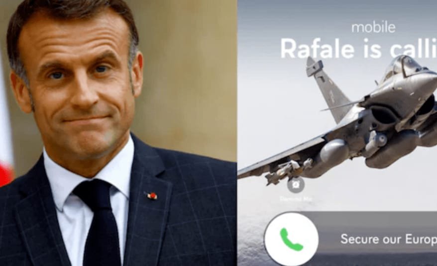 فرانسیسی صدر نے رافیل طیارے کی تشہیر کر دی 1 فرانسیسی صدر نے رافیل طیارے کی تشہیر کر دی