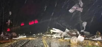 امریکہ میں ہوا کے 2 بگولوں سے تباہی