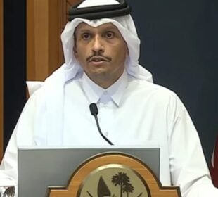 ایران کے حملے پر قطر کے وزیر اعظم کا مذاق