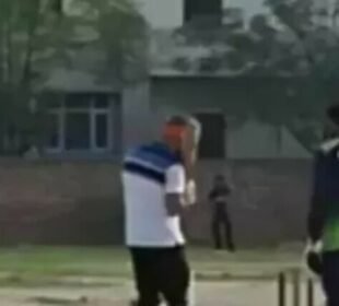 چھکا مارنے کے بعد کرکٹر کی موت