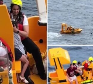 اپنی جان کی پرواہ نہ کرتے ہوئے باپ نے بیٹی کی جان بچا لی