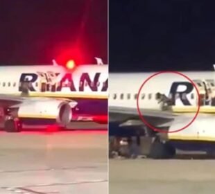 غلطی سے فائر الارم بجنے سے مسافروں نے جہاز سے چھلانگ لگا دی 2 غلطی سے فائر الارم بجنے سے مسافروں نے جہاز سے چھلانگ لگا دی