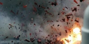 سکول کی عمارت کو بارودی مواد سے اڑا دیا گیا