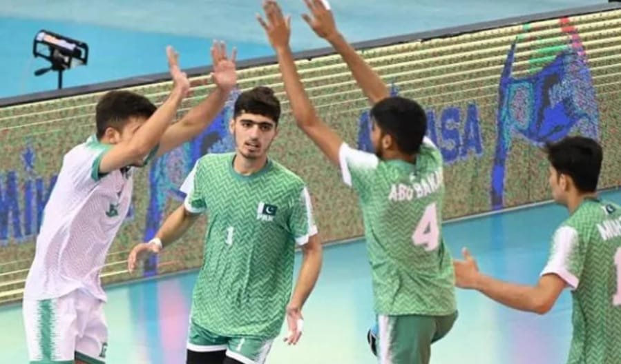 ایشین والی بال میں پاکستان کی دوسری کامیابی