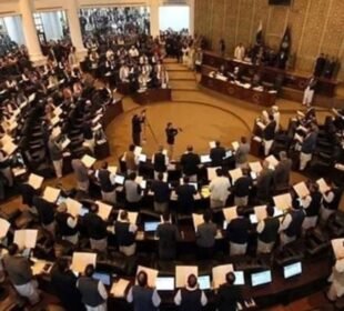 مخصوص نشستوں پر اراکین نے حلف اٹھا لیا