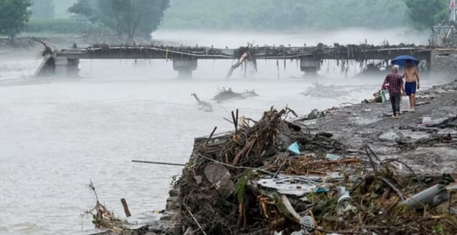 چین میں موسم کی تباہ کاریاں، 34 افراد ہلاک