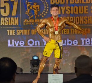ایشین باڈی بلڈنگ چیمپئن شپ : پاکستان نے4گولڈ میڈل جیت لیے